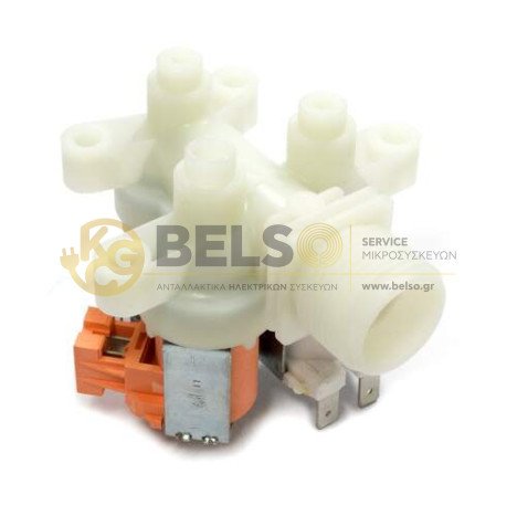 ΒΑΛΒΙΔΑ III  (ΤΡΙΠΛΗ) ΓΩΝΙΑΚΗ  90°  Φ10.5mm ΕΙΣΑΓΩΓΗΣ ΝΕΡΟΥ ΠΛΥΝΤΗΡΙΟΥ AEG - ZANUSSI -ELECTROLUX